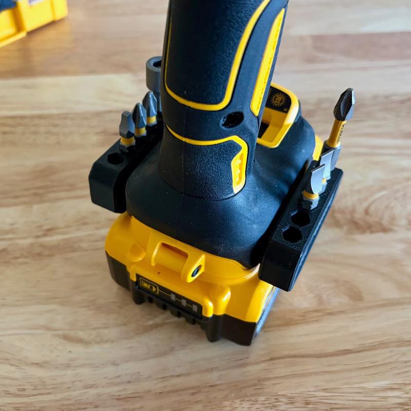 Workshop Tools Storage - 5 個/10 個磁気ドリルビットホルダー電動工具バッテリー用ポータブルビット収納ラックワークショップ便利屋ハードウェアオーガナイザー