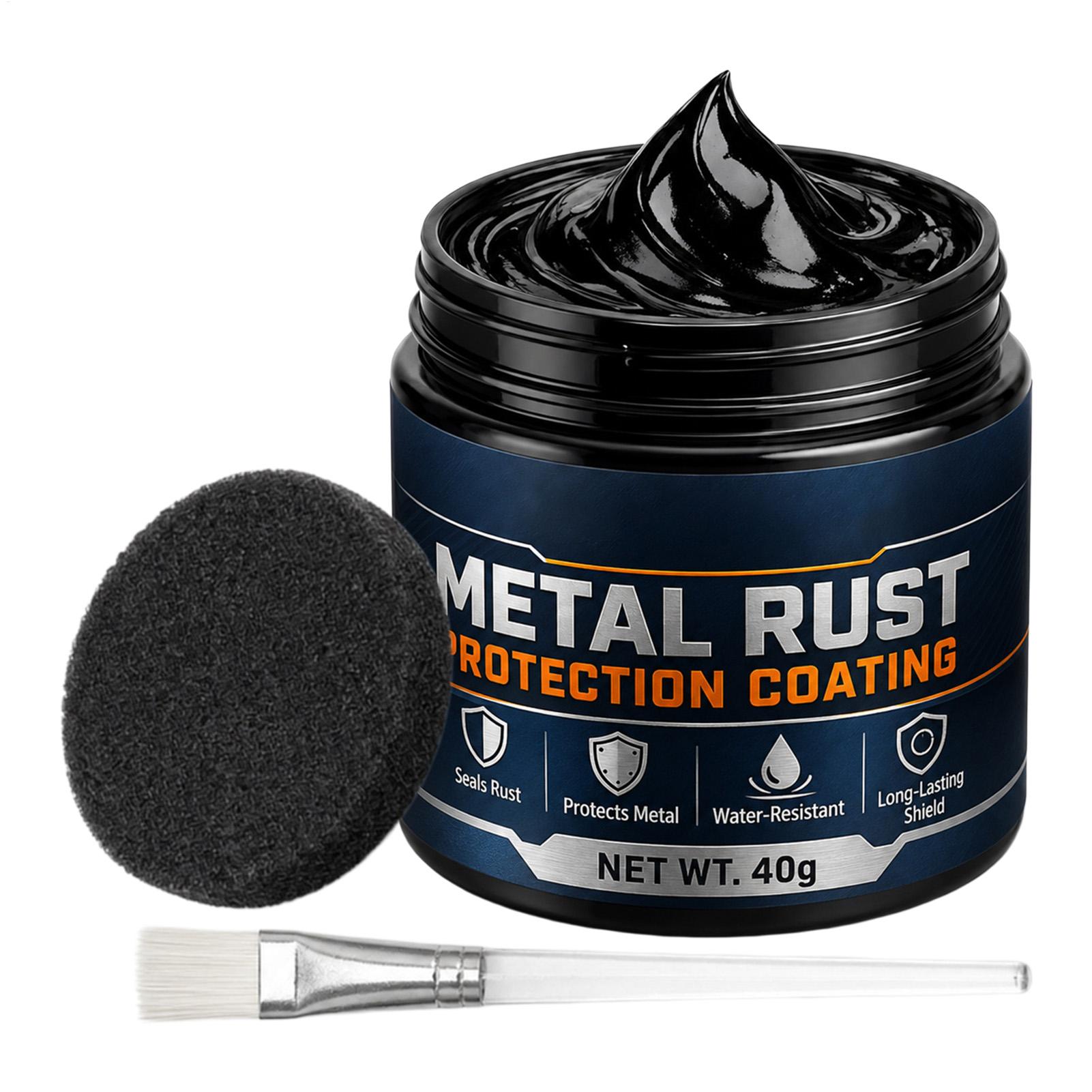Tools In Metal Workshop - 40ml 金属錆取りペースト 防錆保護＆研磨クリーム 錆変換剤 ツール、ハードウェア、家庭用ガレージ、ワークショップ用