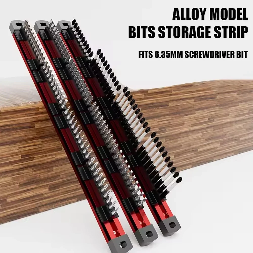 Workshop Tools Storage - 磁気ドライバービットホルダーオーガナイザー 40 スロットツールマネージャー収納ケース電気技師 DIY プロジェクトギフトワークショップガレージ