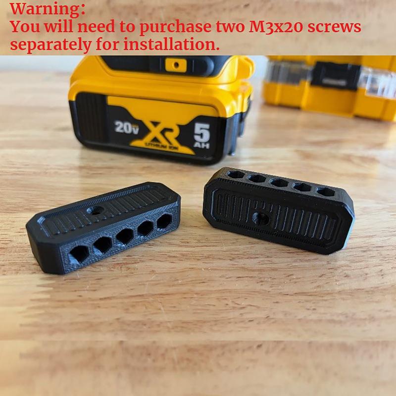 5 個/10 個磁気ドリルビットホルダー電動工具バッテリー用 - Workshop Tools Storage のレビューと価格