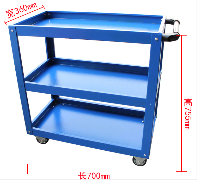 3層ハンドプッシュツールカート,スペアパーツカート,モバイル - Workshop Tools Trolley のレビューと価格