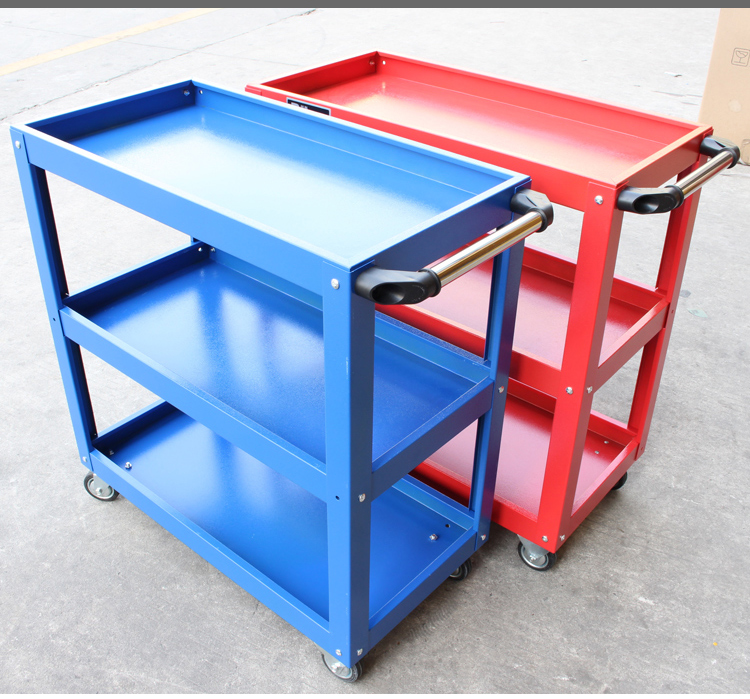 3層ハンドプッシュツールカート,スペアパーツカート,モバイル - Workshop Tools Trolley のレビューと価格