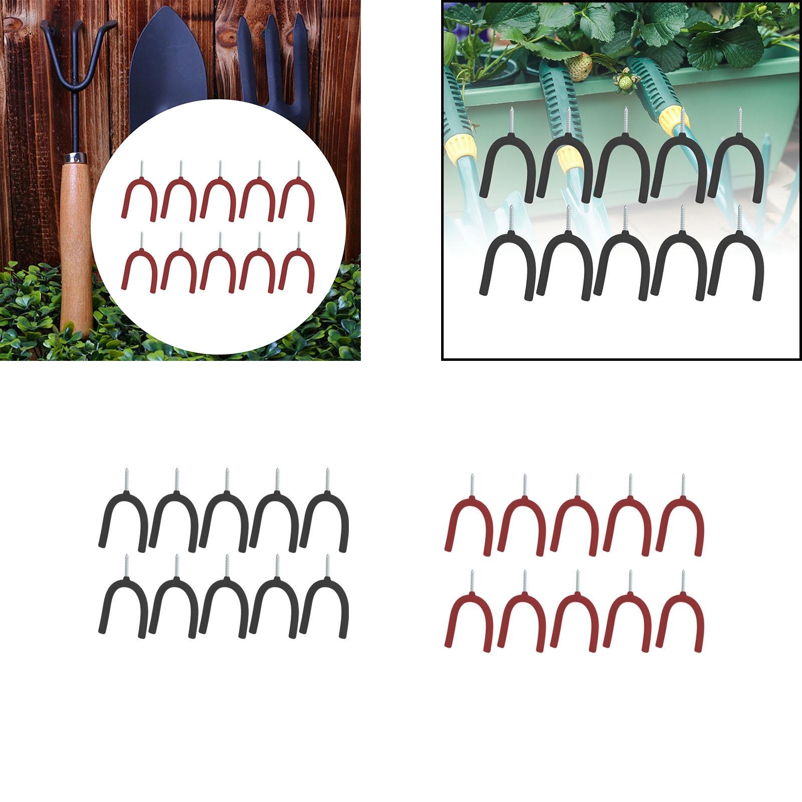 頑丈なU字型フック。ガレージや作業場の壁に取り付けて、工具や - Workshop Tools Storage のレビューと価格