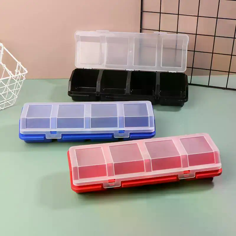 ネジオーガナイザーボックス プラスチック製 4つのコンパート - Workshop Tools Storage のレビューと価格