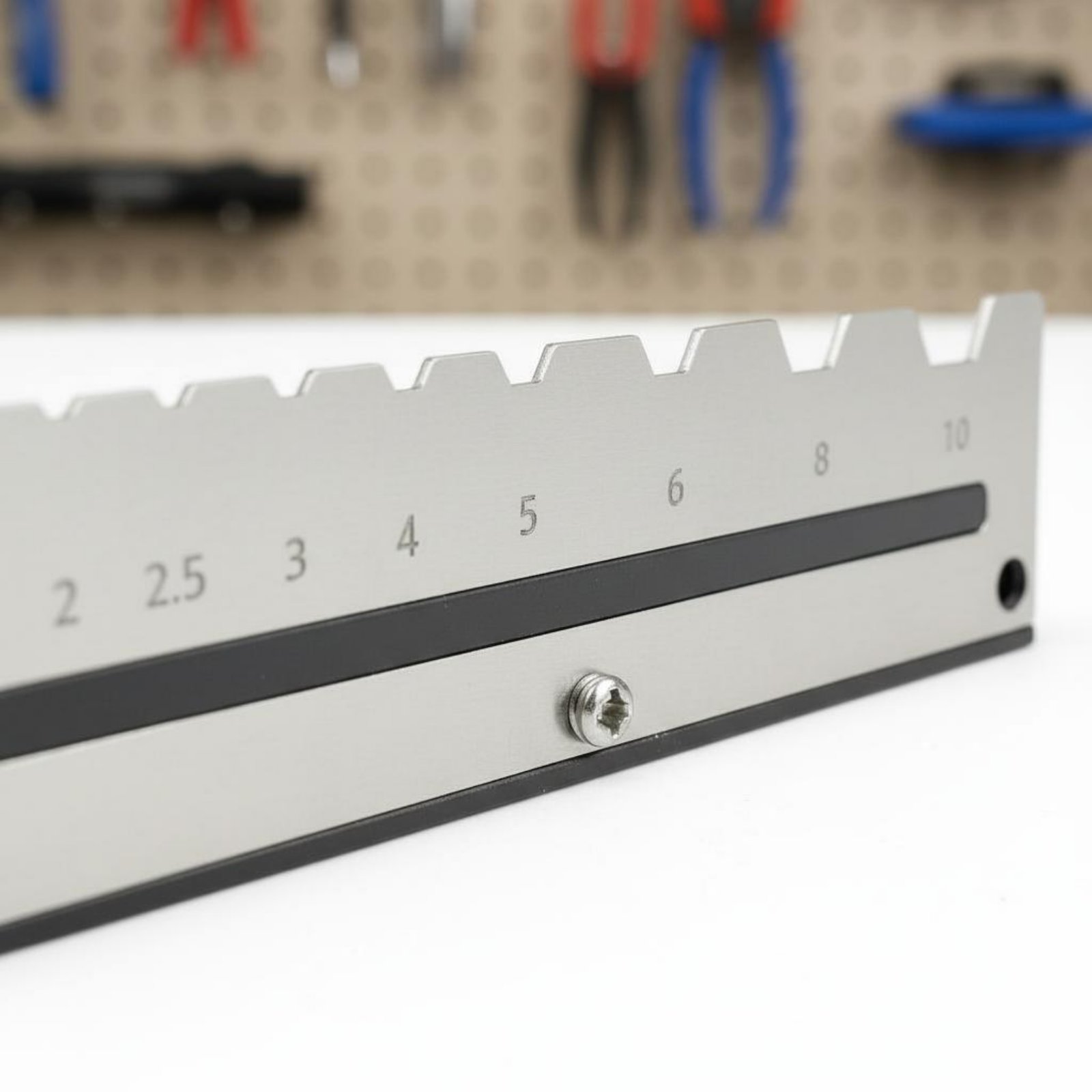 壁掛け六角レンチホルダー、金属製ペグボードレンチラック、六角 - Workshop Tools Storage のレビューと価格