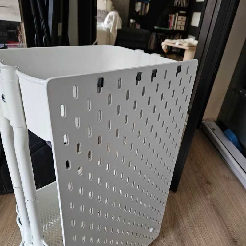 トロリーペグボードフックコネクターフィット収納カート壁パネル - Tools Trolley For Workshop のレビューと価格