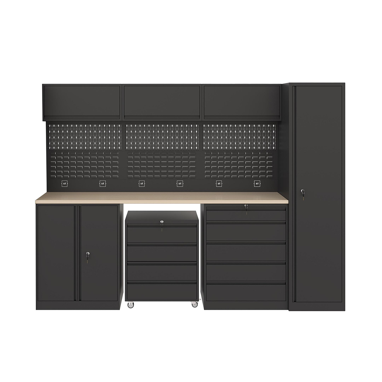 モジュール式ツール収納インダストリアルグレードキャビネットシ - Workshop Tools Storage のレビューと価格